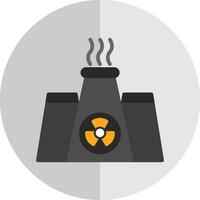 Kernenergie-Vektor-Icon-Design vektor