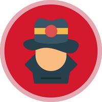 Spionage-Vektor-Icon-Design vektor