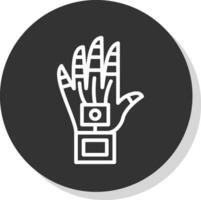 handske vektor ikon design