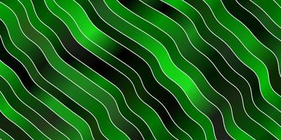 mörkgrön vektorbakgrund med cirkulär båge. vektor