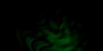 dunkelgrüner Vektorhintergrund mit Kreisbogen. vektor