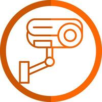 CCTV-Vektor-Icon-Design vektor