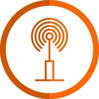 Radio Antenne Vektor Symbol Design