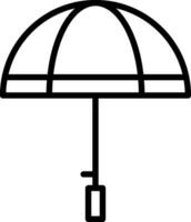 Regenschirm-Vektor-Icon-Design vektor