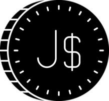 jamaikanisch Dollar Vektor Symbol Design