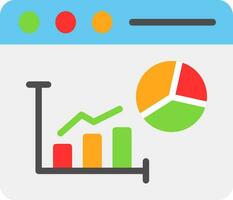 bar Diagram vektor ikon design