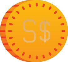Singapur Dollar Vektor Symbol Design