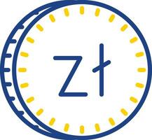 Zloty Vektor Symbol Design