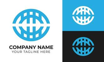 kreativ modern minimal Monogramm Geschäft Logo Design Vorlage kostenlos Vektor