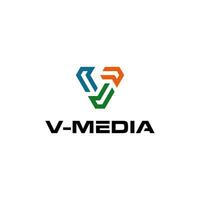 modern Brief v Medien Vektor Design