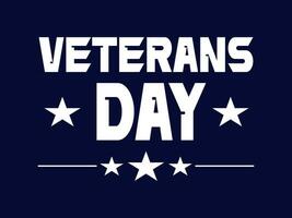 amerikan patriotisk firande veteraner dag vektor illustration.