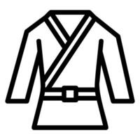 Symbol für die Judo-Linie vektor