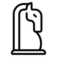 Symbol für die Schachlinie vektor