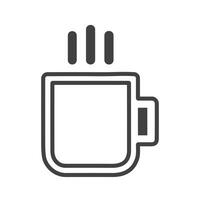 Kaffeetasse-Vektor-Icon-Design vektor