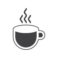 Kaffeetasse-Vektor-Icon-Design vektor