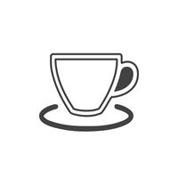 Kaffeetasse-Vektor-Icon-Design vektor