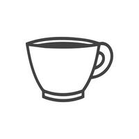 Kaffeetasse-Vektor-Icon-Design vektor