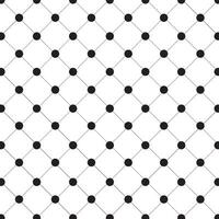 svart och vit ansluter punkt mönster vektor
