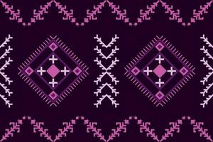 ethnisch abstrakt ikat.nahtlos Muster im Stammesangehöriger aztekisch Boho Vektor design.bunt asiatisch Stil Blumen- Muster.ikat geometrisch Volk ornament.tribal ethnisch Vektor Textur