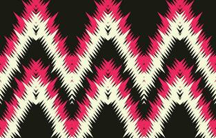 etnisk abstrakt ikat konst. aztec prydnad skriva ut. geometrisk etnisk mönster sömlös Färg orientalisk. design för bakgrund ,ridå, matta, tapet, Kläder, omslag, batik, vektor illustration.