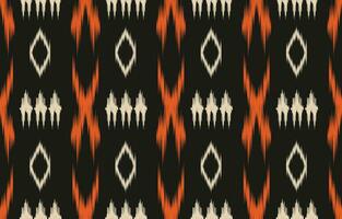 etnisk abstrakt ikat konst. aztec prydnad skriva ut. geometrisk etnisk mönster sömlös Färg orientalisk. design för bakgrund ,ridå, matta, tapet, Kläder, omslag, batik, vektor illustration.