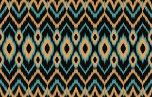 ethnisch abstrakt Ikat Kunst. aztekisch Ornament drucken. geometrisch ethnisch Muster nahtlos Farbe orientalisch. Design zum Hintergrund ,Vorhang, Teppich, Hintergrund, Kleidung, Verpackung, Batik, Vektor Illustration.