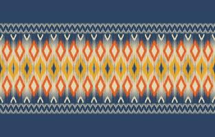 ethnisch abstrakt Ikat Kunst. aztekisch Ornament drucken. geometrisch ethnisch Muster nahtlos Farbe orientalisch. Design zum Hintergrund ,Vorhang, Teppich, Hintergrund, Kleidung, Verpackung, Batik, Vektor Illustration.