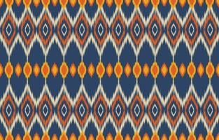 etnisk abstrakt ikat konst. aztec prydnad skriva ut. geometrisk etnisk mönster sömlös Färg orientalisk. design för bakgrund ,ridå, matta, tapet, Kläder, omslag, batik, vektor illustration.