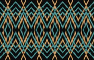 ethnisch abstrakt Ikat Kunst. aztekisch Ornament drucken. geometrisch ethnisch Muster nahtlos Farbe orientalisch. Design zum Hintergrund ,Vorhang, Teppich, Hintergrund, Kleidung, Verpackung, Batik, Vektor Illustration.