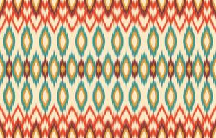 ethnisch abstrakt Ikat Kunst. aztekisch Ornament drucken. geometrisch ethnisch Muster nahtlos Farbe orientalisch. Design zum Hintergrund ,Vorhang, Teppich, Hintergrund, Kleidung, Verpackung, Batik, Vektor Illustration.