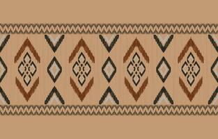 ethnisch abstrakt Ikat Kunst. aztekisch Ornament drucken. geometrisch ethnisch Muster nahtlos Farbe orientalisch. Design zum Hintergrund ,Vorhang, Teppich, Hintergrund, Kleidung, Verpackung, Batik, Vektor Illustration.