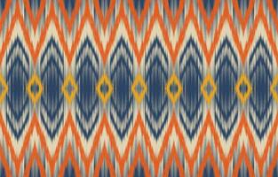 ethnisch abstrakt Ikat Kunst. aztekisch Ornament drucken. geometrisch ethnisch Muster nahtlos Farbe orientalisch. Design zum Hintergrund ,Vorhang, Teppich, Hintergrund, Kleidung, Verpackung, Batik, Vektor Illustration.