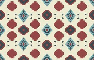 ethnisch abstrakt Ikat Kunst. aztekisch Ornament drucken. geometrisch ethnisch Muster nahtlos Farbe orientalisch. Design zum Hintergrund ,Vorhang, Teppich, Hintergrund, Kleidung, Verpackung, Batik, Vektor Illustration.