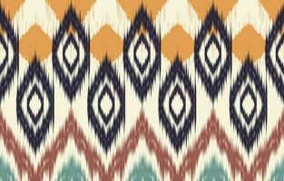 ethnisch abstrakt Ikat Kunst. aztekisch Ornament drucken. geometrisch ethnisch Muster nahtlos Farbe orientalisch. Design zum Hintergrund ,Vorhang, Teppich, Hintergrund, Kleidung, Verpackung, Batik, Vektor Illustration.