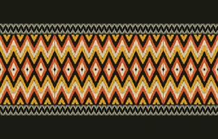 ethnisch abstrakt Ikat Kunst. aztekisch Ornament drucken. geometrisch ethnisch Muster nahtlos Farbe orientalisch. Design zum Hintergrund ,Vorhang, Teppich, Hintergrund, Kleidung, Verpackung, Batik, Vektor Illustration.