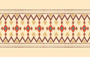 ethnisch abstrakt Ikat Kunst. aztekisch Ornament drucken. geometrisch ethnisch Muster nahtlos Farbe orientalisch. Design zum Hintergrund ,Vorhang, Teppich, Hintergrund, Kleidung, Verpackung, Batik, Vektor Illustration.