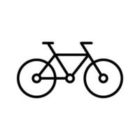 Fahrrad Symbol Vektor Design Vorlagen einfach und modern