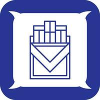 Vektorsymbol Zigarettenpackung vektor