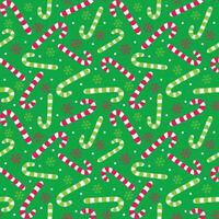 Weihnachten nahtlos Süßigkeiten Stock Muster vektor