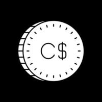 kanadisch Dollar Vektor Symbol Design