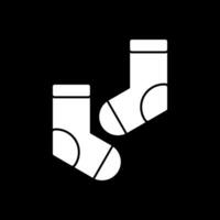 Socken-Vektor-Icon-Design vektor