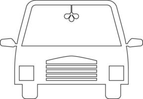 Auto Linie Symbol Design vektor