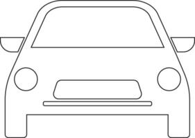 Auto Linie Symbol Design vektor