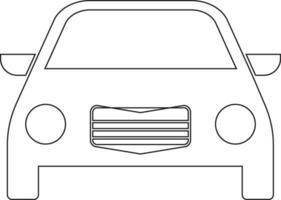 Auto Linie Symbol Design vektor