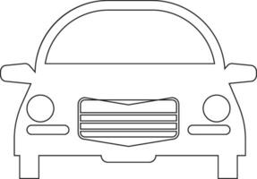 Auto Linie Symbol Design vektor