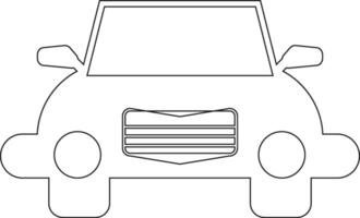 Auto Linie Symbol Design vektor