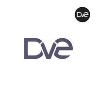 brev dv2 monogram logotyp design vektor