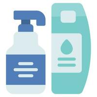 Shampoo und Conditioner Symbol vektor