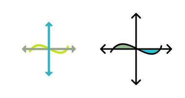 einzigartiges Diagrammvektorsymbol vektor