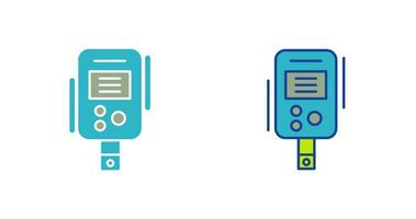 Vektorsymbol für Diabetes-Test vektor